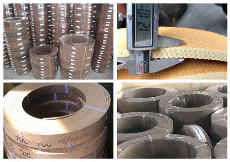 Γεωργικός ελκυστήρας υφασμένο υλικό επένδυσης φρένων OEM προσφέρεται προσαρμοσμένο πάχος επένδυσης φρένων