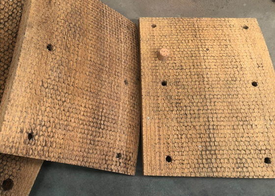 Ελεύθερη από αμίαντο υφασμένη επένδυση φρένων υφασμένο μπλοκ φρένων υφασμένο πακέτο φρένων για γεωτρήσεις πετρελαϊκών πηγών